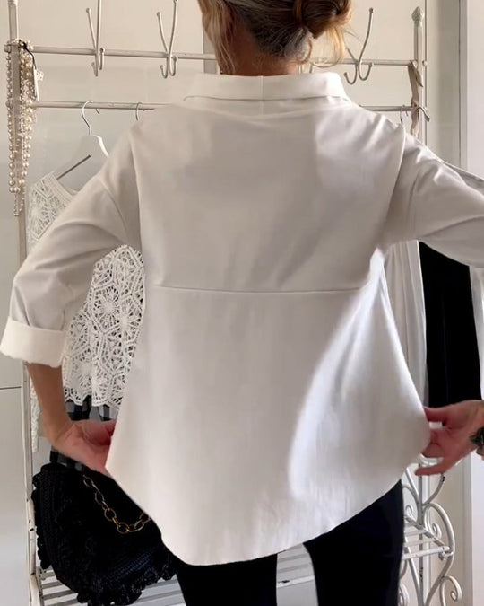 Dames Top Moderne Stijl Ademend Materiaal 3