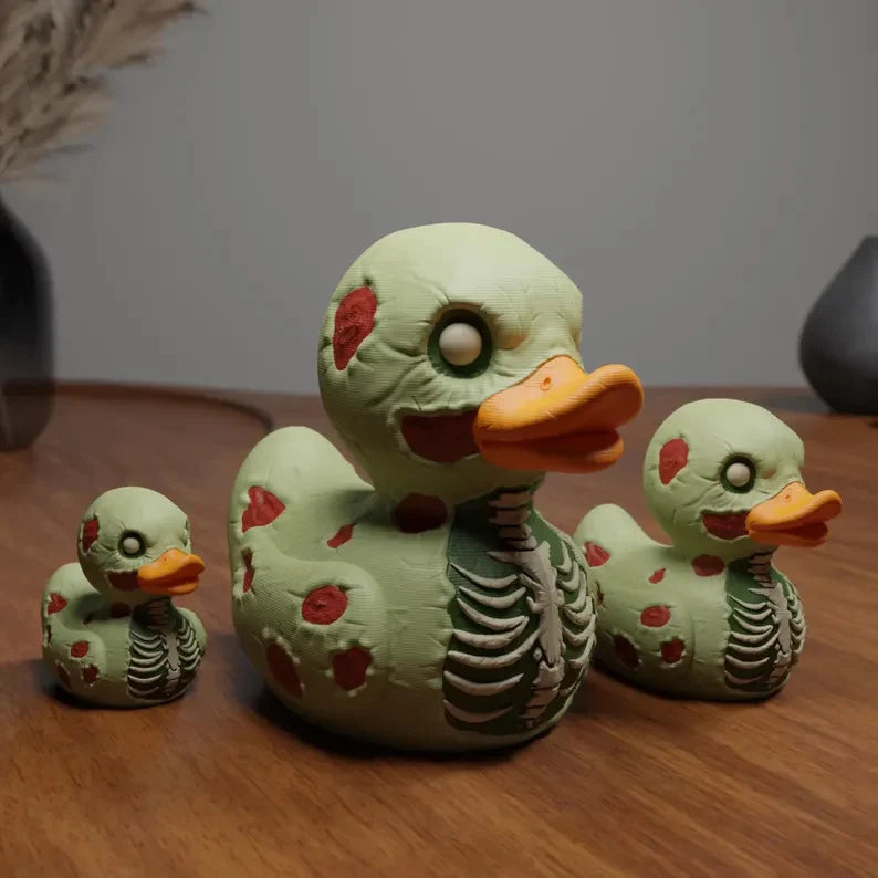 Decor de Halloween cu rață în stil suprarealist 4