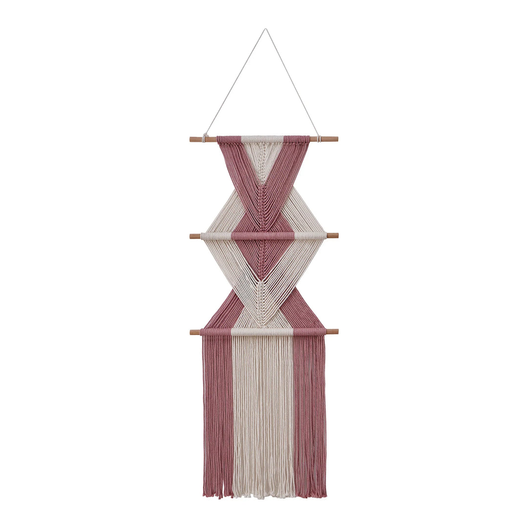 Decor de perete macramé pentru casă stil boem 5