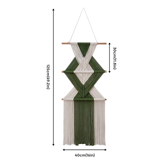 Decor de perete macramé pentru casă stil boem 6