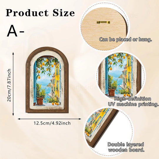 Decorațiune de perete cu model de lămâie pentru interior 6