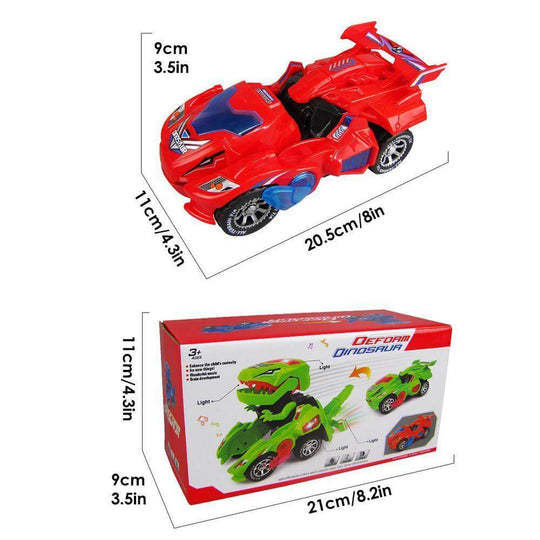 Dinozaur Led Transformabil Auto