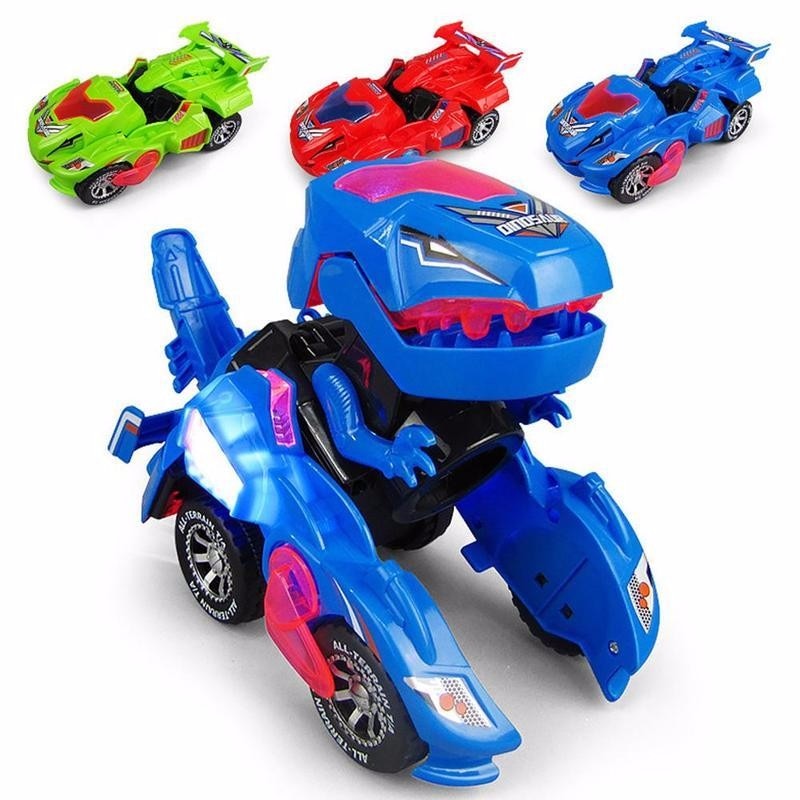 Dinozaur Led Transformabil Auto