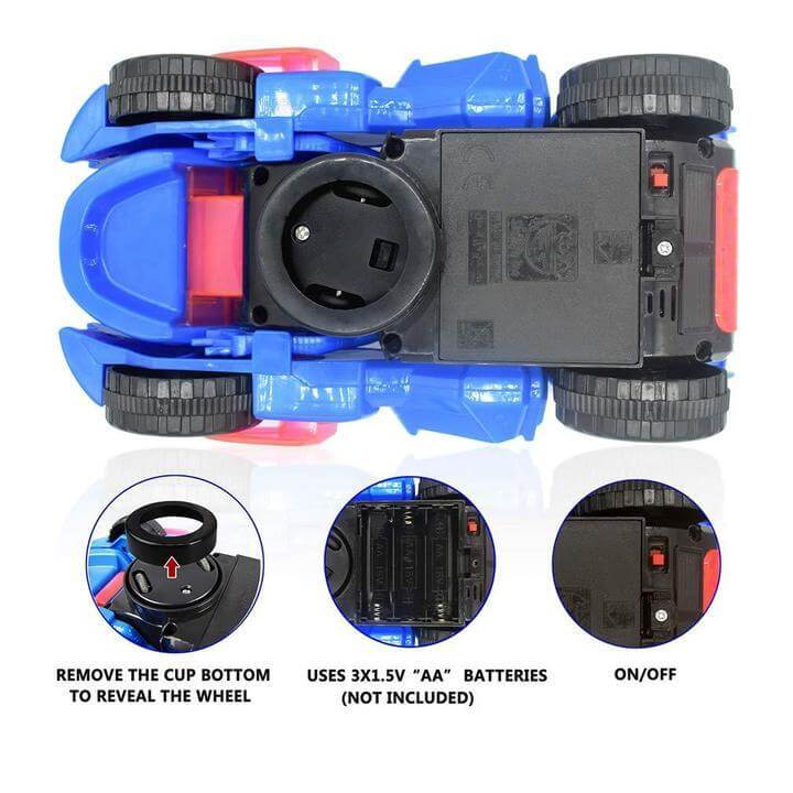 Dinozaur Led Transformabil Auto