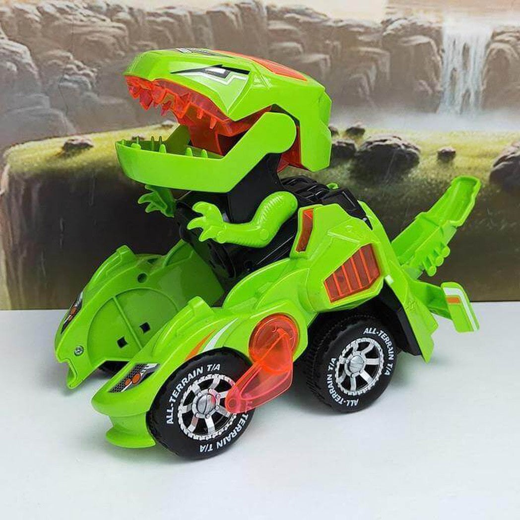 Dinozaur Led Transformabil Auto