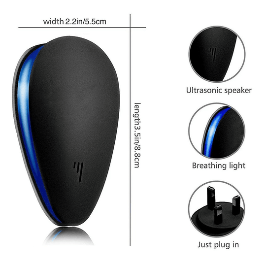 Dispozitiv Ultrasonic pentru Protecția Împotriva Insectelor și Rozătoarelor Modern 7