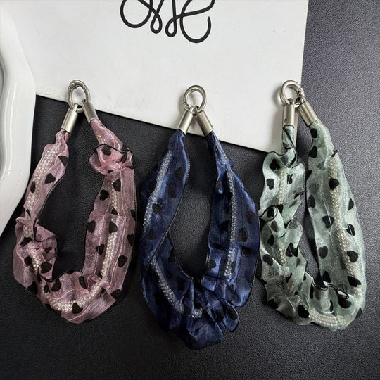 Elastic de Păr cu Design Inimioare pentru Femei, Accesoriu Coafură Stilat 1