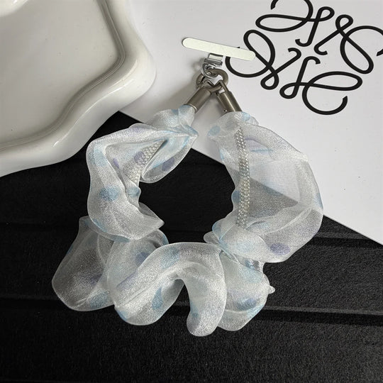 Elastic de păr transparent cu design modern pentru femei 0