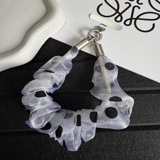 Elastic de păr transparent cu design modern pentru femei 3