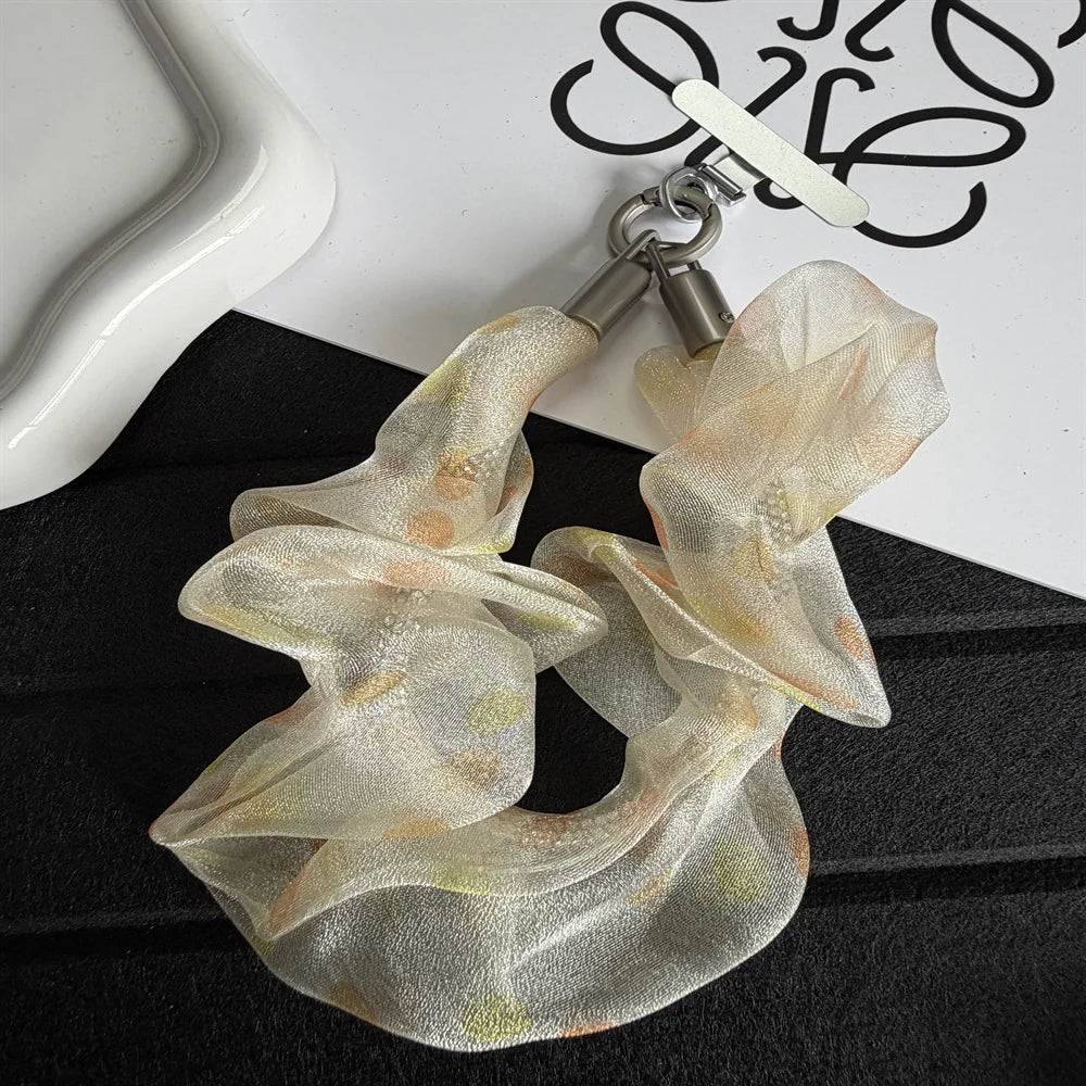 Elastic de păr transparent cu design modern pentru femei 7