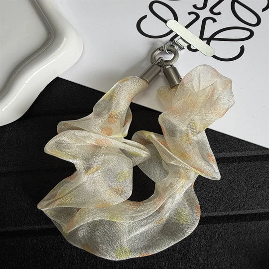 Elastic de păr transparent cu design modern pentru femei 7