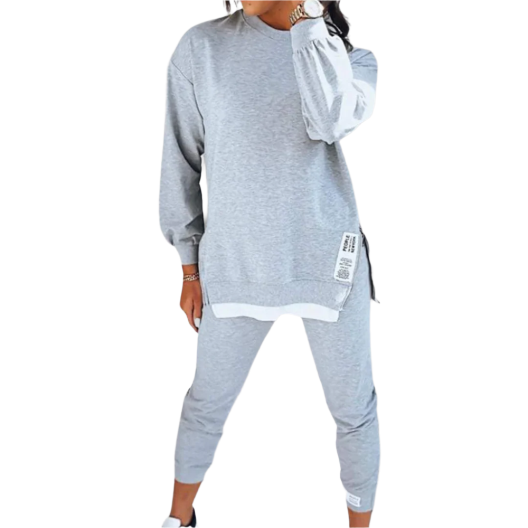 Ensemble de Loungewear Femme Confortable en Tissu Doux 0