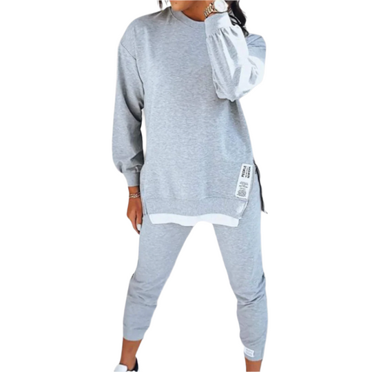 Ensemble de Loungewear Femme Confortable en Tissu Doux 0