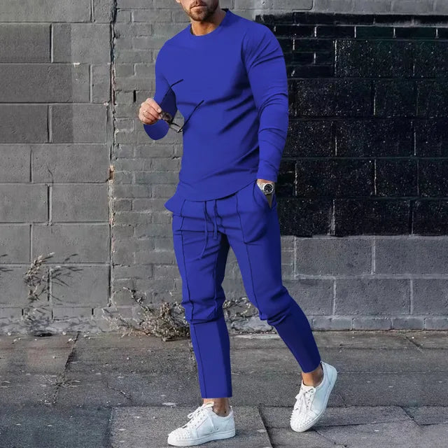 Set sport pentru bărbați din poliester confortabil