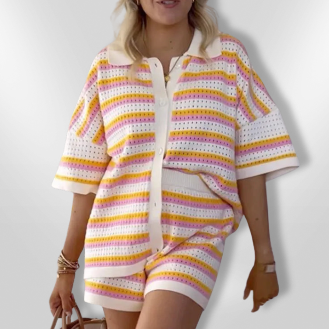Ensemble en Crochet pour Femmes Chic et Décontracté 1