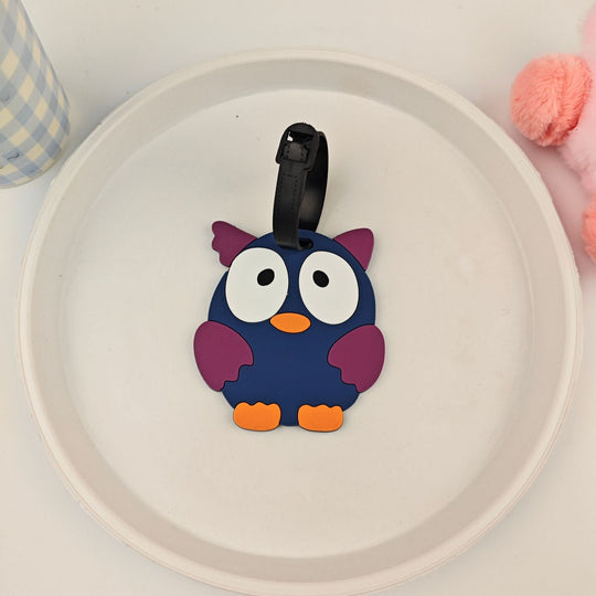 Etichetă Unisex pentru Valiză cu Design Bufniță 5