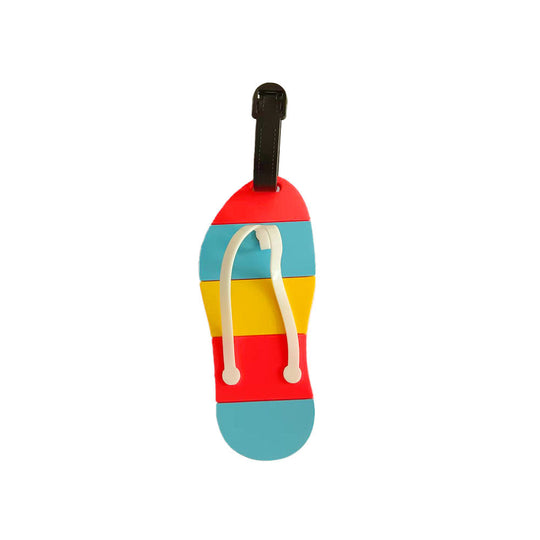 Etichetă de bagaj unisex cu design creativ flip-flop 6