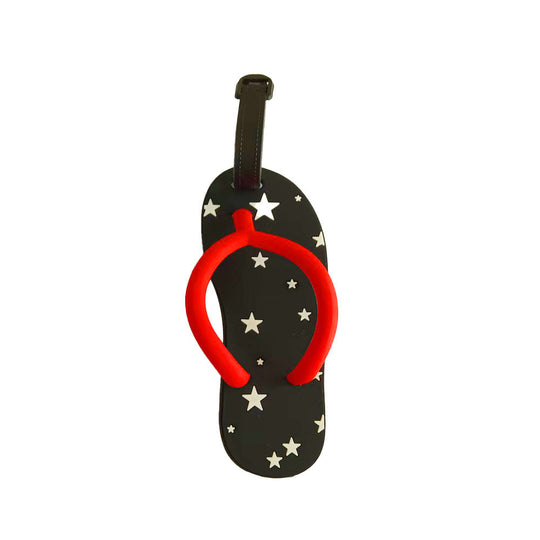 Etichetă de bagaj unisex cu design creativ flip-flop 7
