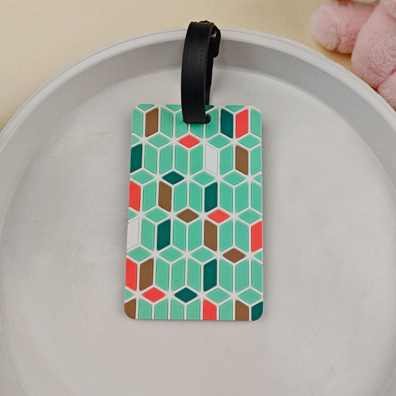 Etichetă de bagaje unisex cu design creativ 7