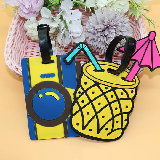 Etichetă de bagaje unisex cu design creativ caracatiță 4
