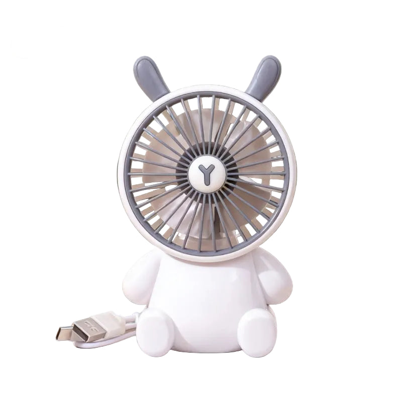Evantai de Mână cu Design Animal Portabil 0