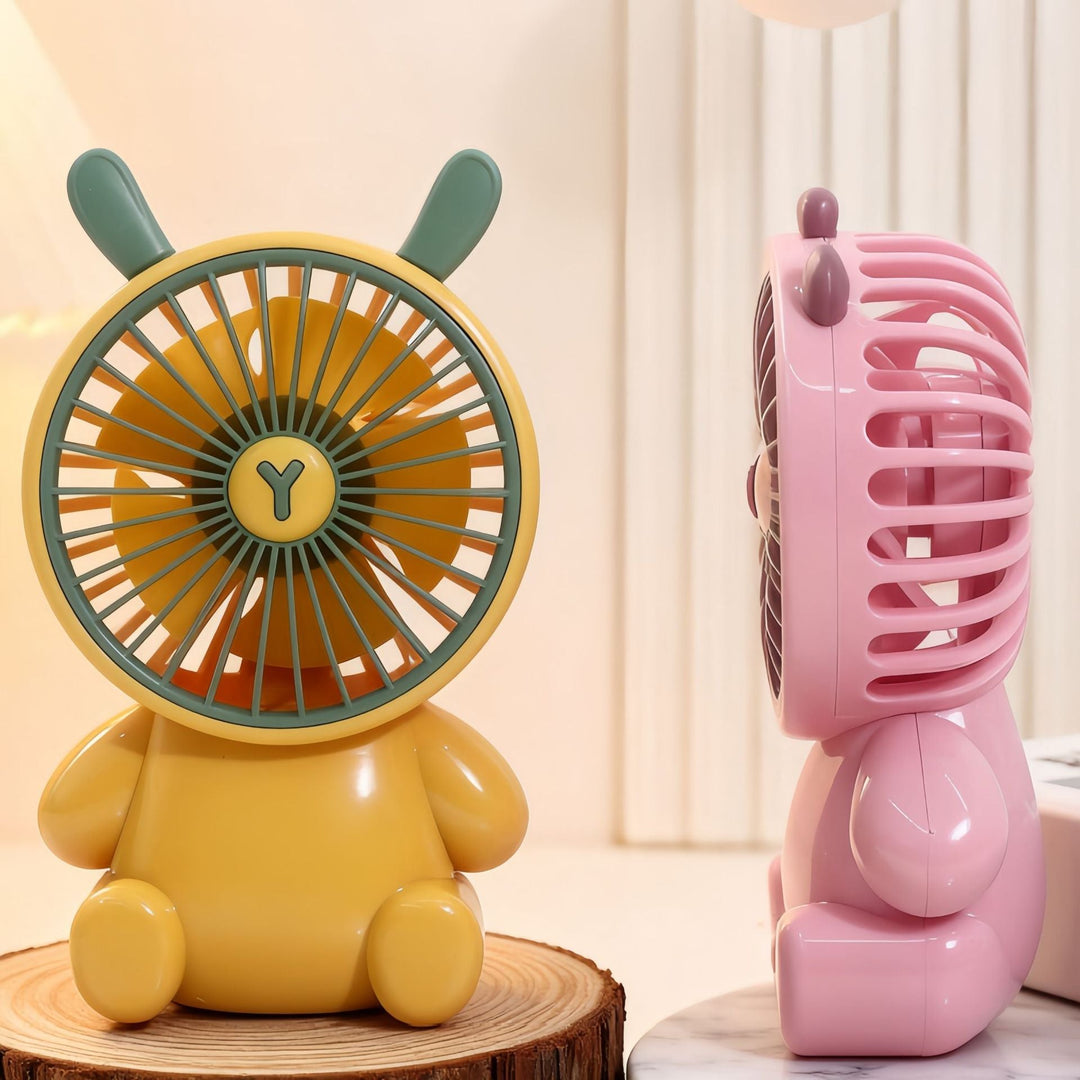 Evantai de Mână cu Design Animal Portabil 2