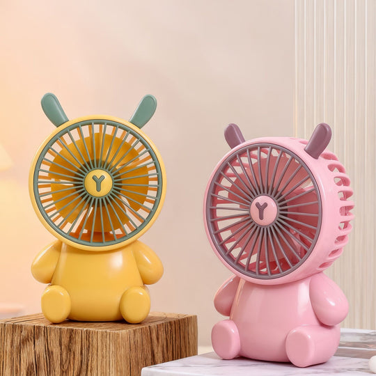 Evantai de Mână cu Design Animal Portabil 3
