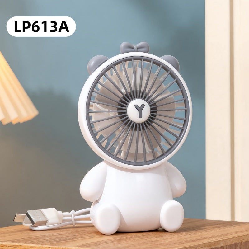 Evantai de Mână cu Design Animal Portabil 4