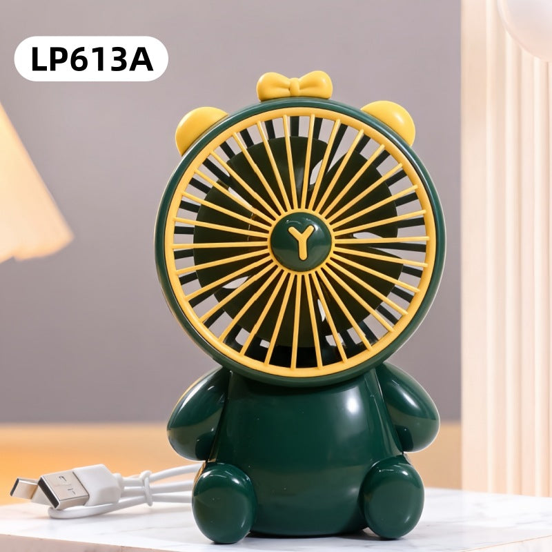 Evantai de Mână cu Design Animal Portabil 7