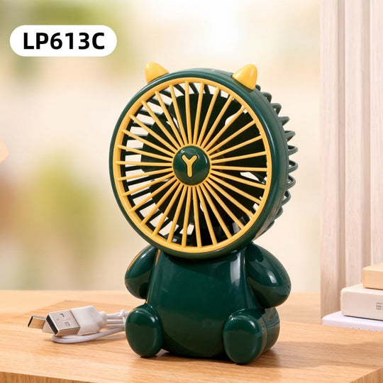Evantai de Mână cu Design Animal Portabil 8