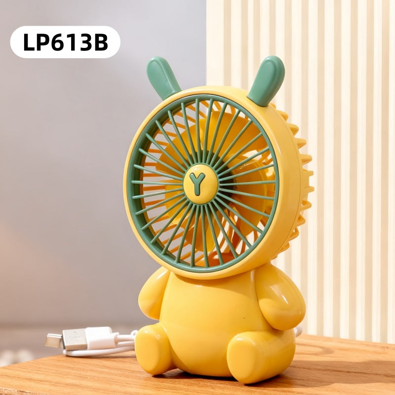 Evantai de Mână cu Design Animal Portabil 9