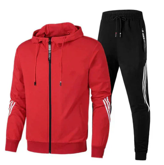Variant image for Mænds Træningssæt Moderne Design Komfortabel Polyester-4