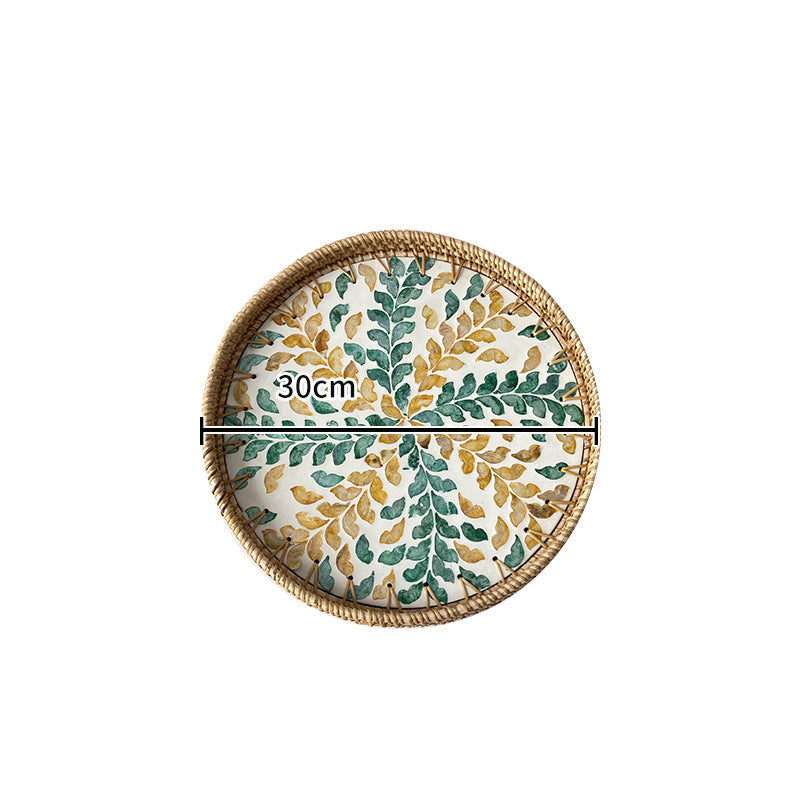 Femei Farfurie Decorativă Artistică pentru Servire 8