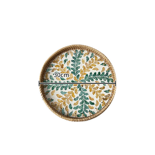 Femei Farfurie Decorativă Artistică pentru Servire 8