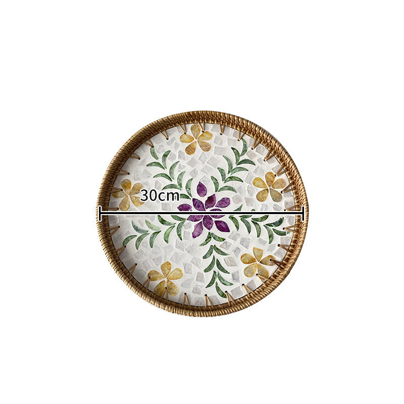 Femei Farfurie Decorativă Artistică pentru Servire 9