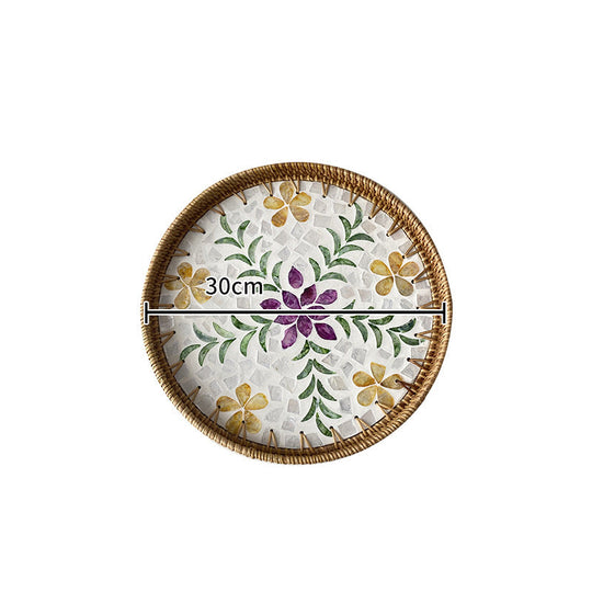 Femei Farfurie Decorativă Artistică pentru Servire 9