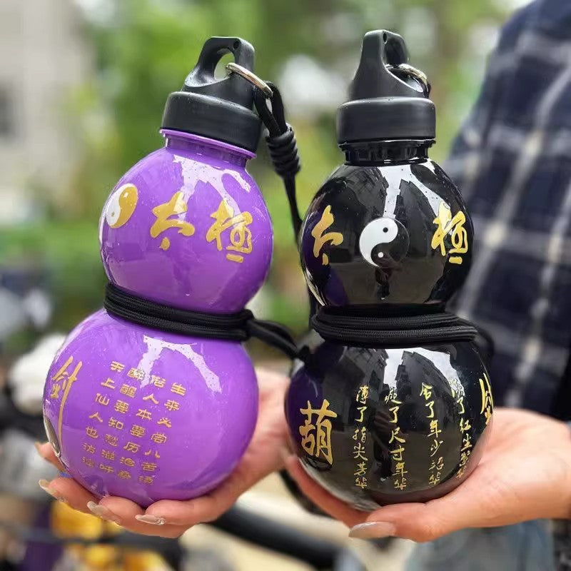 Femei Sticlă de Apă Multifuncțională cu Curea de Transport, Design Modern, 500 ml 2