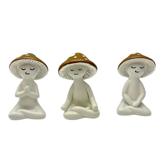 Figurină Decorativă Ciupercă Meditativă pentru Interior 5