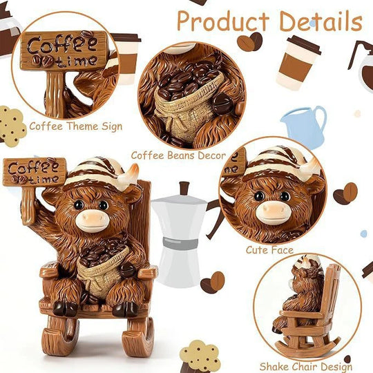 Figurină Decorativă pentru Bucătărie cu Tematică Cafea 4