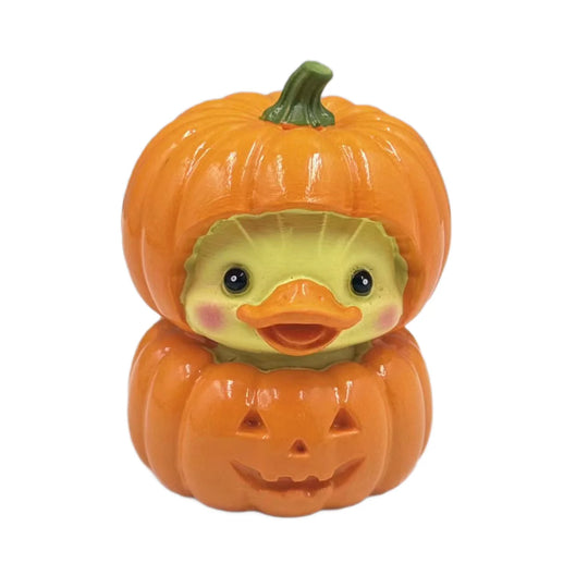 Figurină Rățușcă de Cauciuc cu Design Ghiveci Fructe de Pădure pentru Decor Amuzant 5