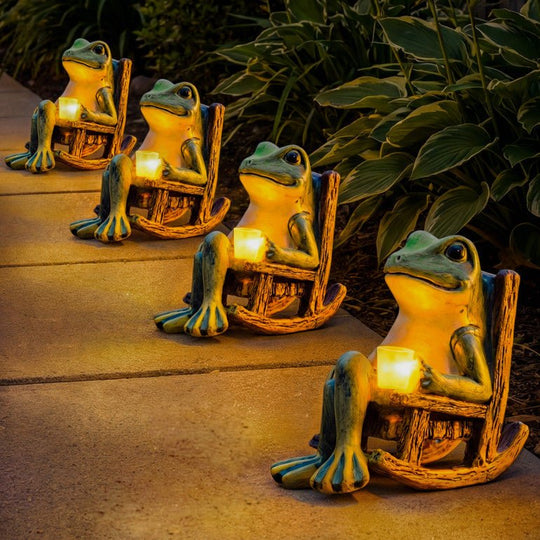 Figurină de Grădină Solară Jucăușă cu Iluminare Automată 2