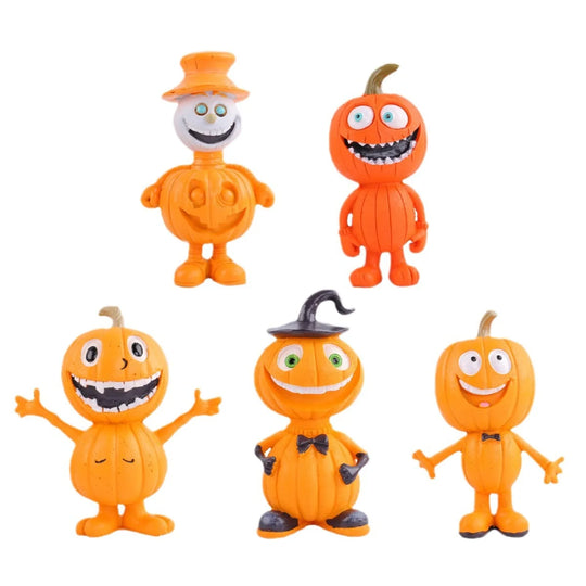 Figurină de Halloween Dovleac Amuzantă pentru Decor 4
