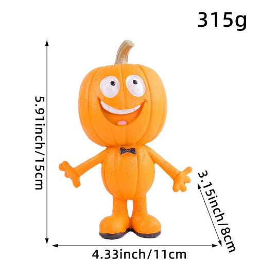 Figurină de Halloween Dovleac Amuzantă pentru Decor 7