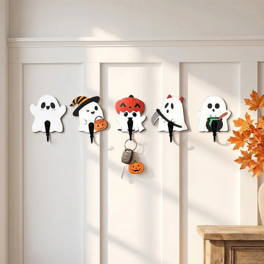 Figurină decorativă fantomă cu coasă pentru Halloween 3