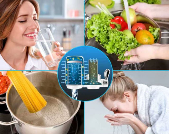Filtru De Apă Cu Purificator De Robinet