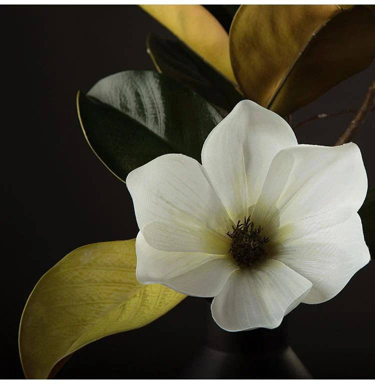 Floare de Mătase Magnolia pentru Aranjamente Florale Decorativă 3