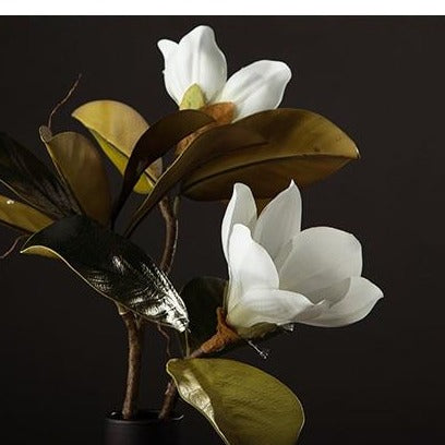 Floare de Mătase Magnolia pentru Aranjamente Florale Decorativă 6