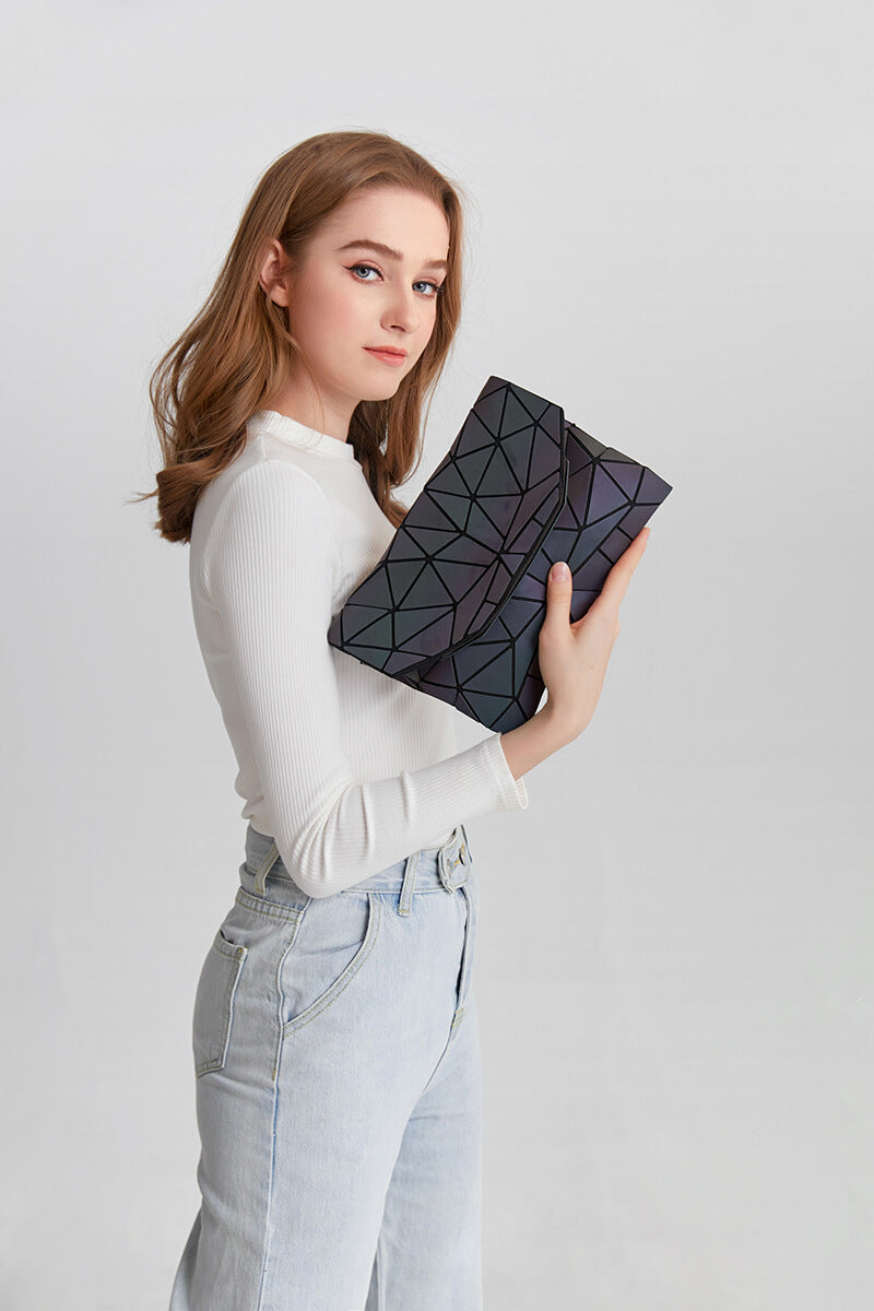 Geanta Crossbody Geometrică Luminoasă