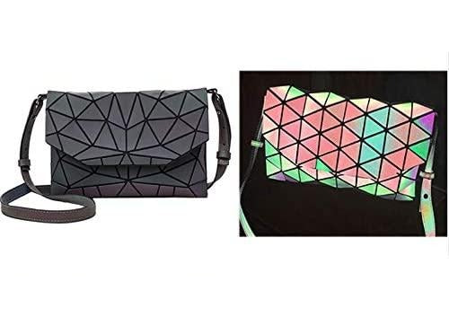 Geanta Crossbody Geometrică Luminoasă