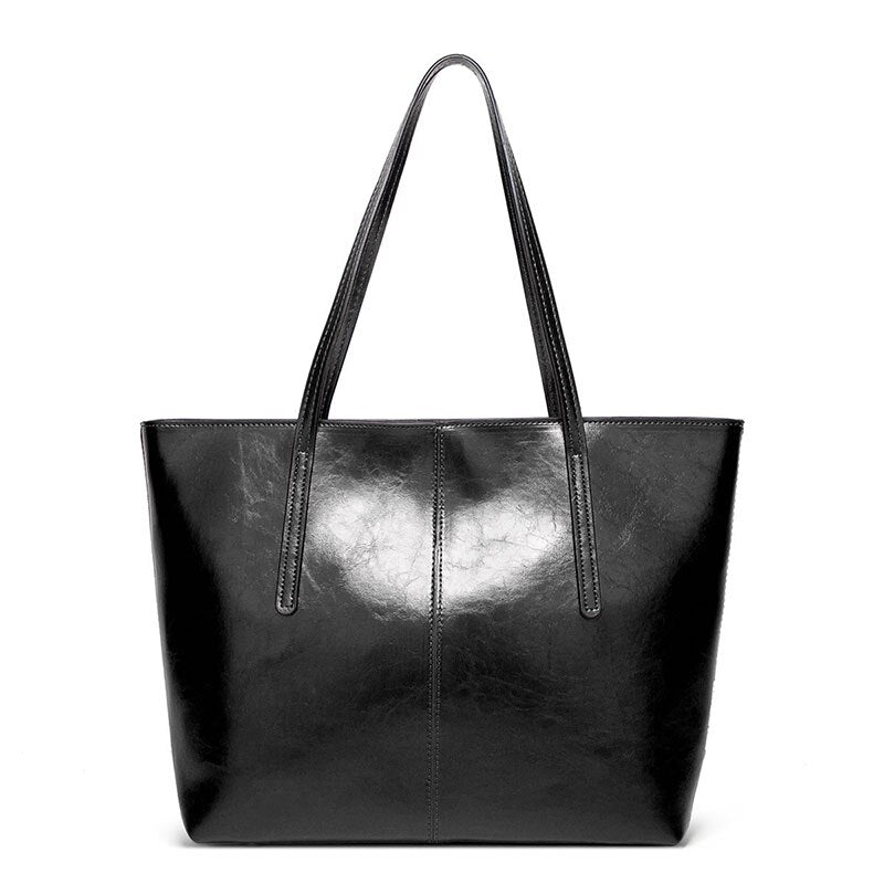 Geanta Tote Din Piele Vintage Cu Ulei